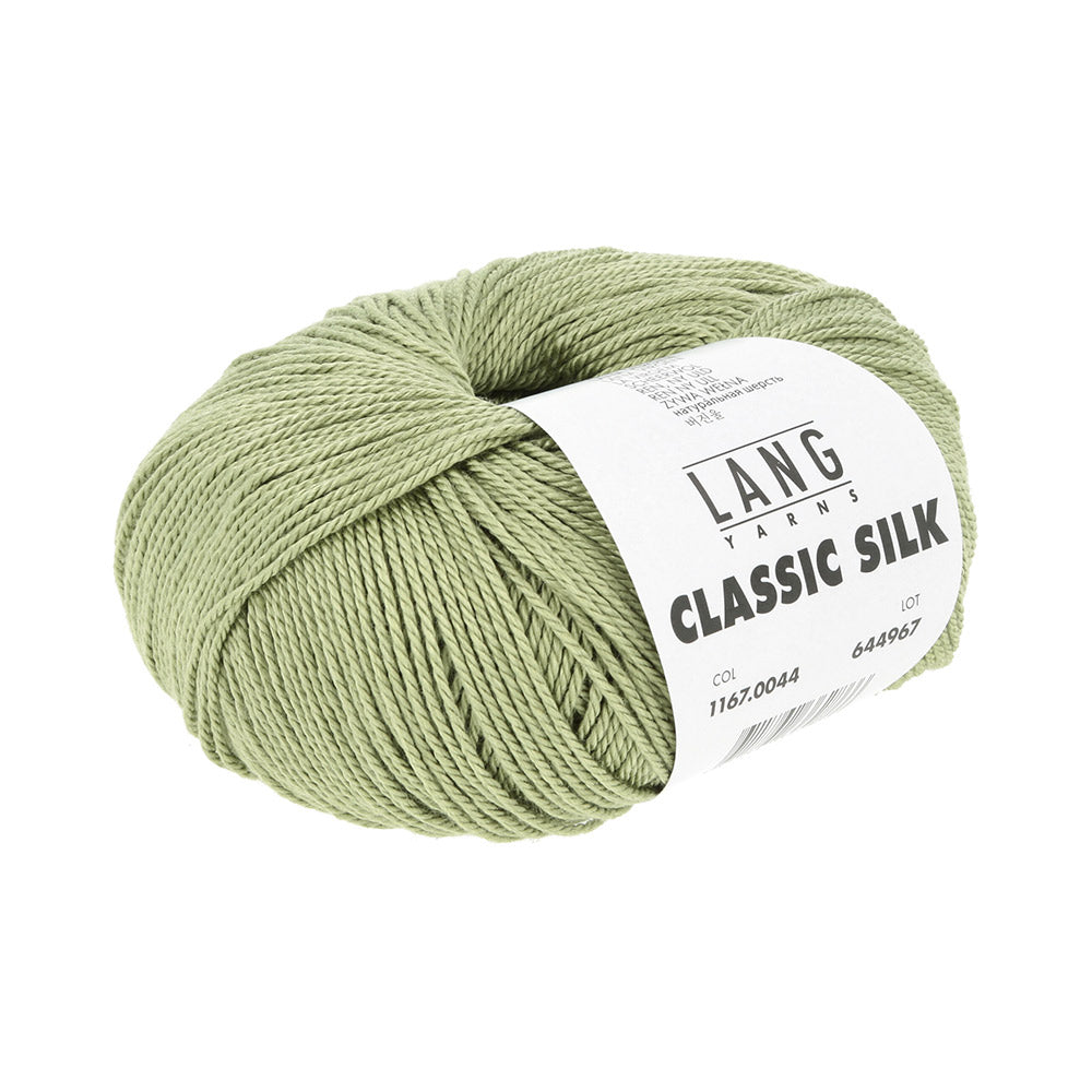 Langyarnsclassicsilk print — gemaakt met Lang Yarns Classic Silk