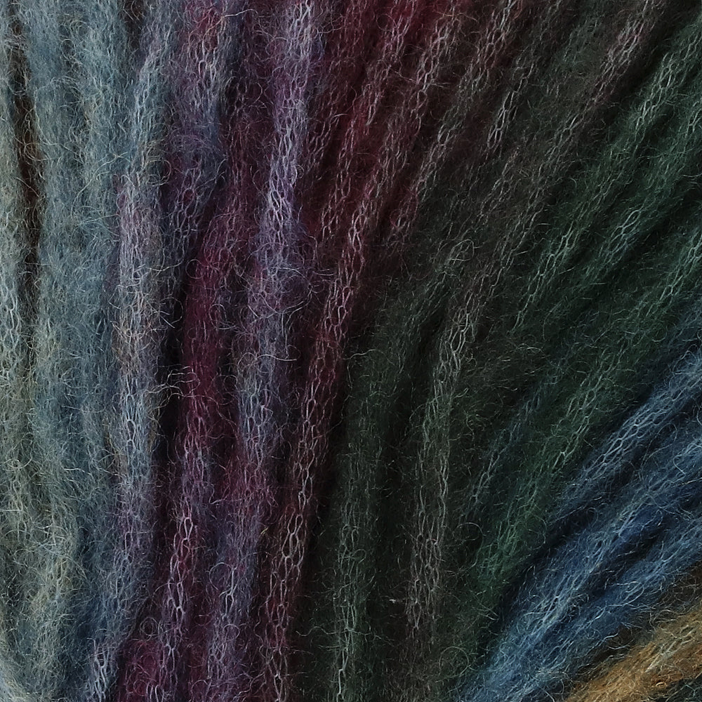 Lang Yarns Cloud 0012 Kastanje/Petroleum (6)