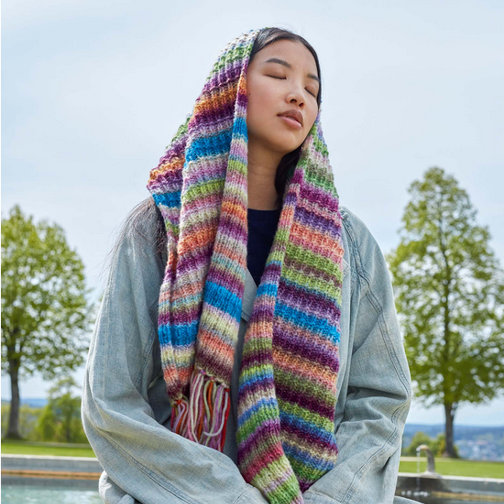 Lang Yarns Cloud 0012 Kastanje/Petroleum (4)