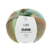 Lang Yarns Cloud 0016 Groen/Turquoise/Messing