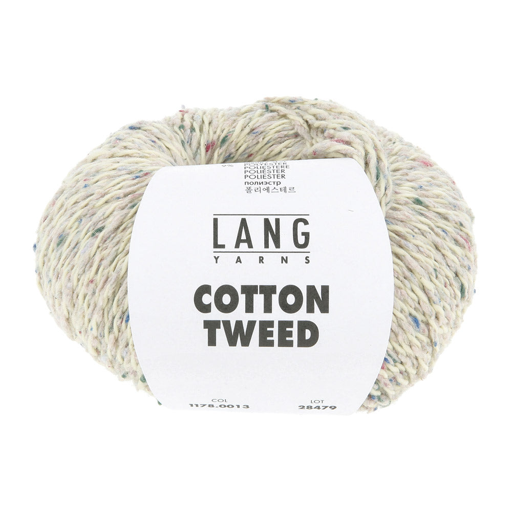 Lang Yarns Cotton Tweed 0013 Babygeel
