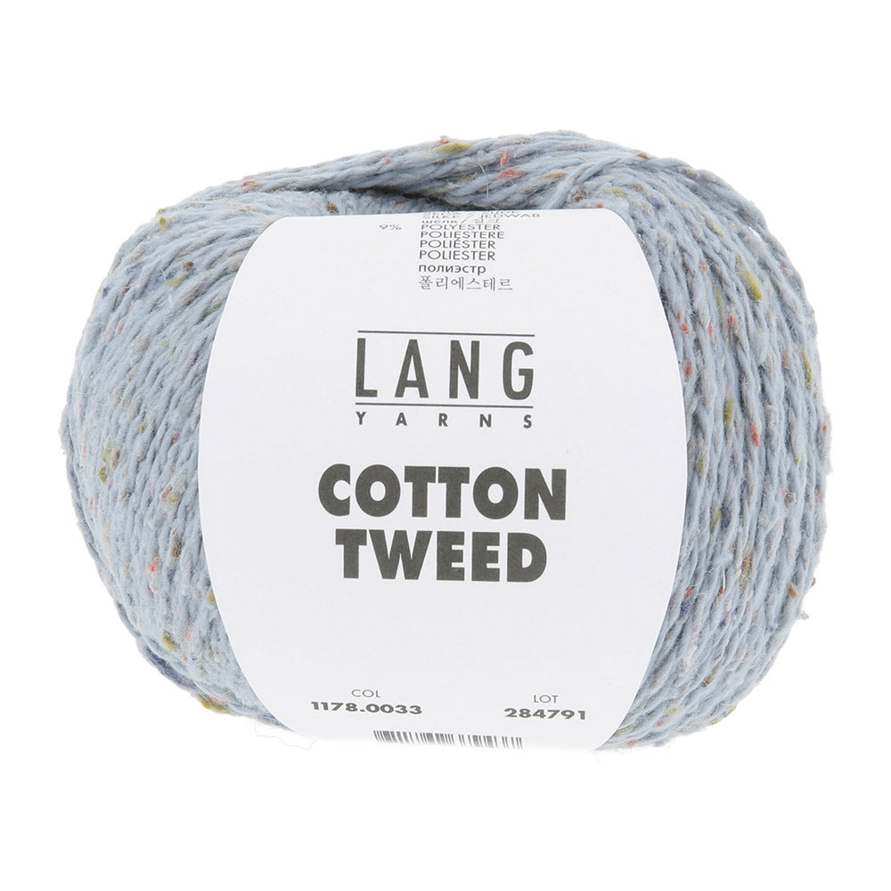 Lang Yarns Cotton Tweed 0033 Licht Jeans