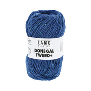 Lang Yarns Donegal Tweed+ 006 Koningsblauw