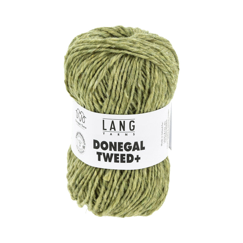 Lang Yarns Donegal Tweed+ 016 Lichtgroen