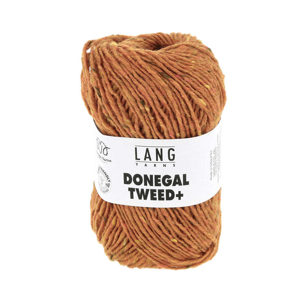 Lang Yarns Donegal Tweed+ 059 Oranje