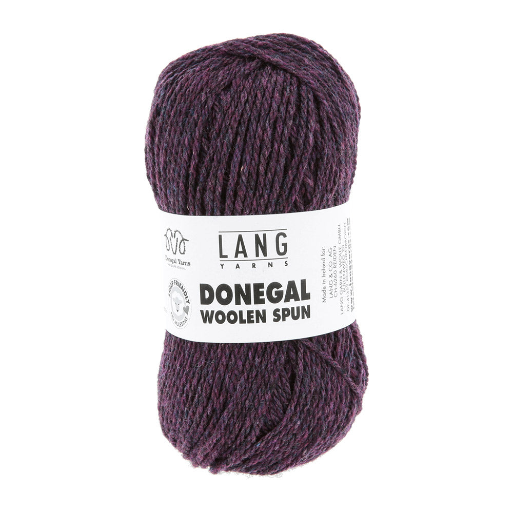 Lang Yarns Donegal Woolen Spun 0080 Aubergine