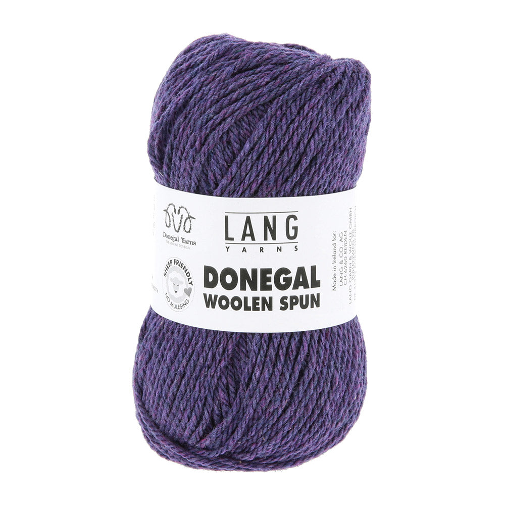 Lang Yarns Donegal Woolen Spun 0090 Paars