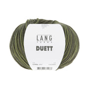 Lang Yarns Duett 0097 Donker Olijf/Licht Olijf