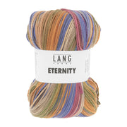 Lang Yarns Eternity 0003 Oranje/Olijf/Periwinkle/Roest