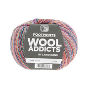 Lang Yarns Footprints 0018 Lila/Bes/Blauw