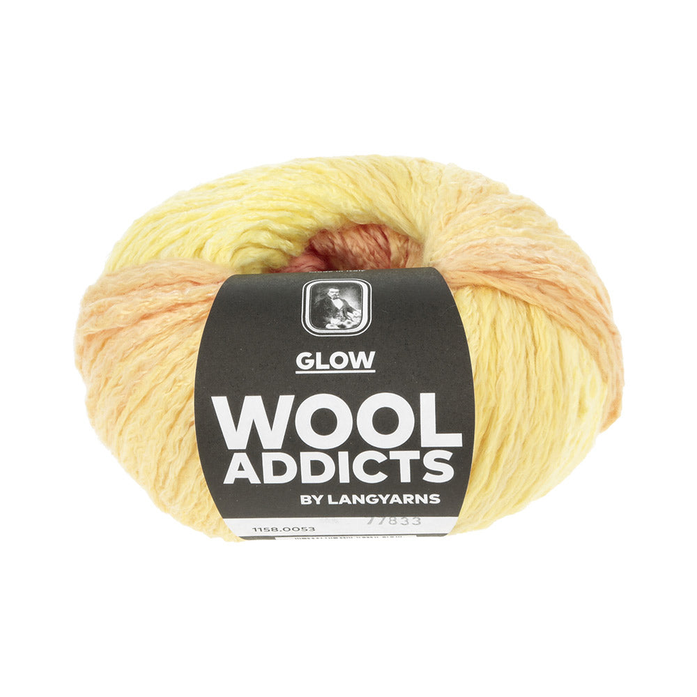 Lang Yarns Glow 0053 Geel/Abrikoos