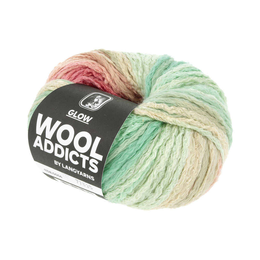Langyarnsglow print — gemaakt met Lang Yarns Glow