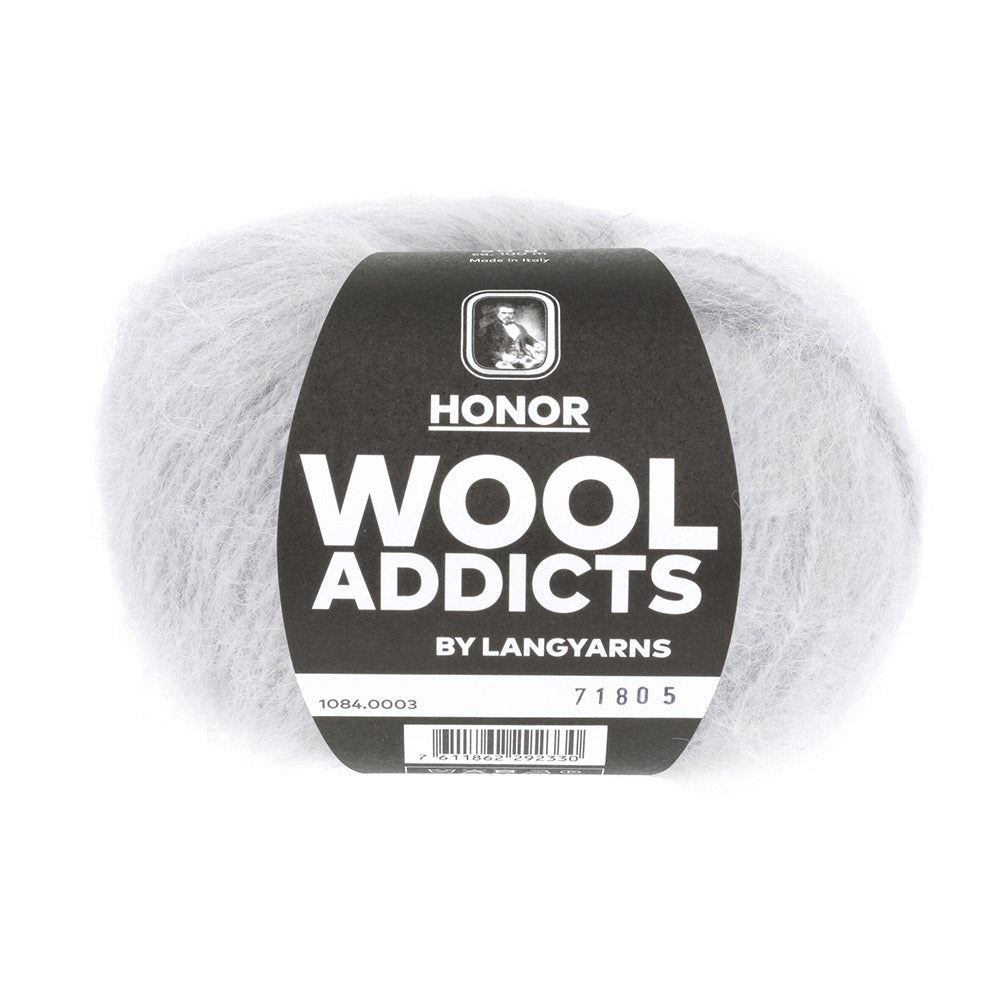 Lang Yarns Honor 0003 Lichtgrijs Gemêleerd