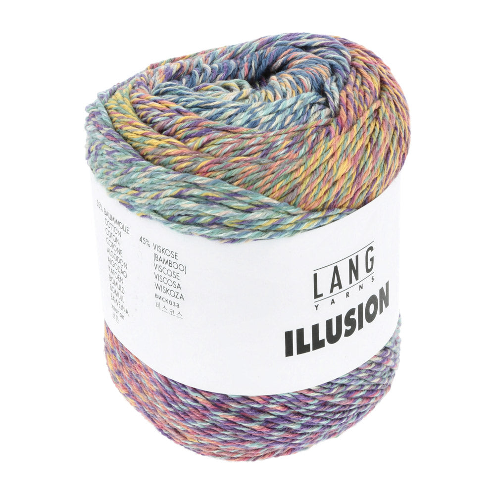 Langyarnsillusion print — gemaakt met Lang Yarns Illusion (2)