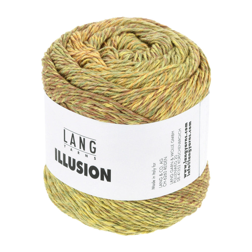 Langyarnsillusion print — gemaakt met Lang Yarns Illusion