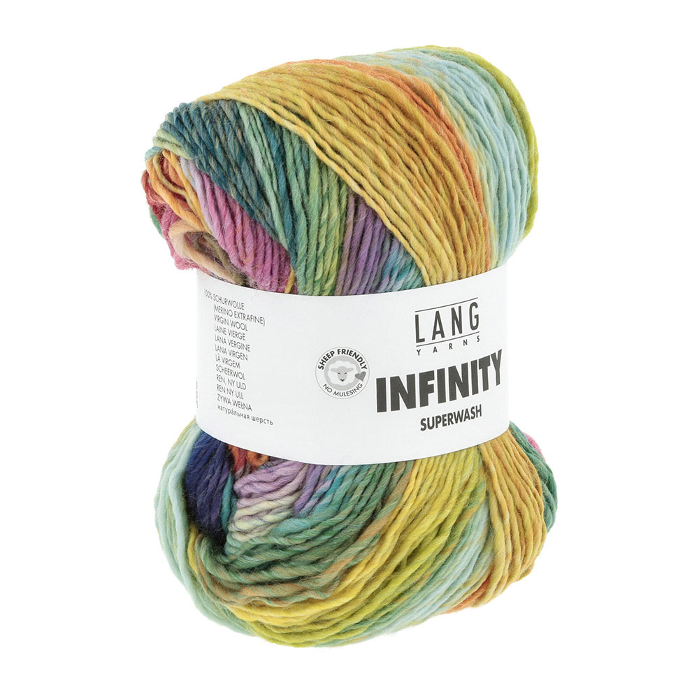 Langyarnsinfinity print — gemaakt met Lang Yarns Infinity