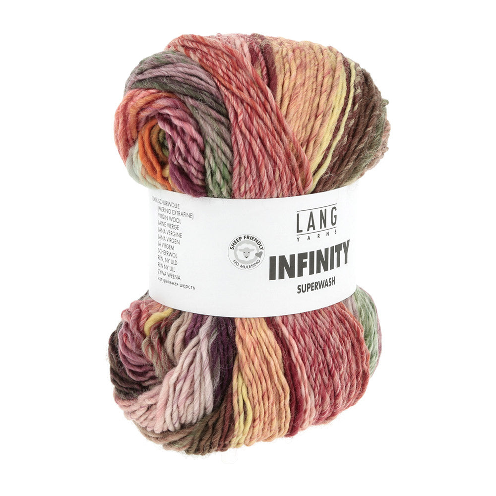 Langyarnsinfinity print — gemaakt met Lang Yarns Infinity