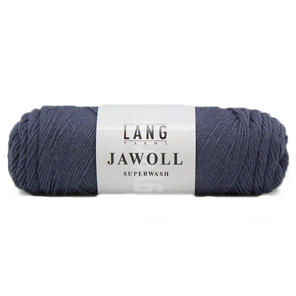Lang Yarns Jawoll Superwash 007 Staal Blauw