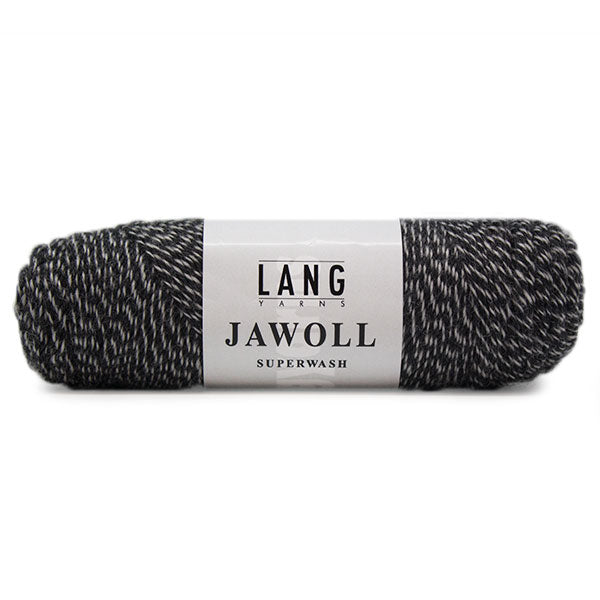 Lang Yarns Jawoll Superwash 137 Antraciet/Ecru Mouliné