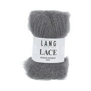 Lang Yarns Lace 0005 Grijs Mélange
