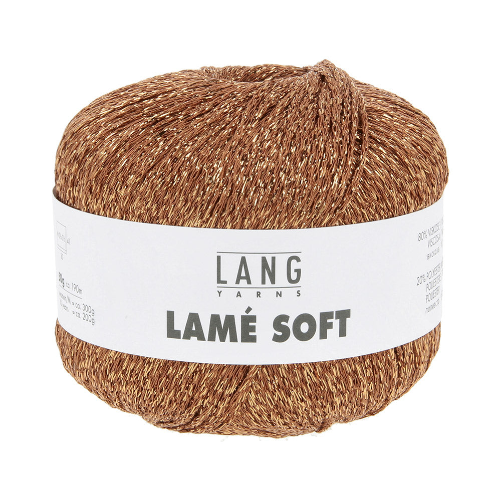 Lang Yarns Lamé Soft 0067 Kaneel