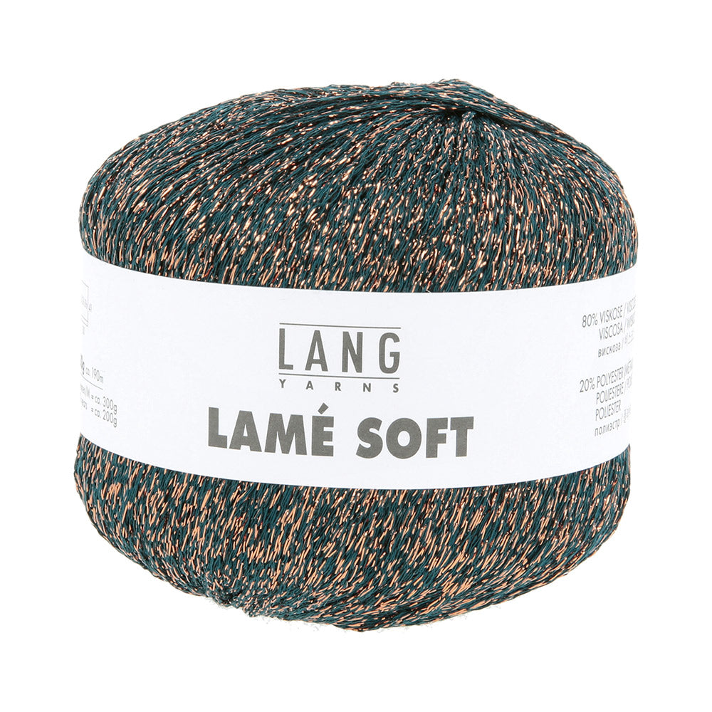 Lang Yarns Lamé Soft 0088 Petrol