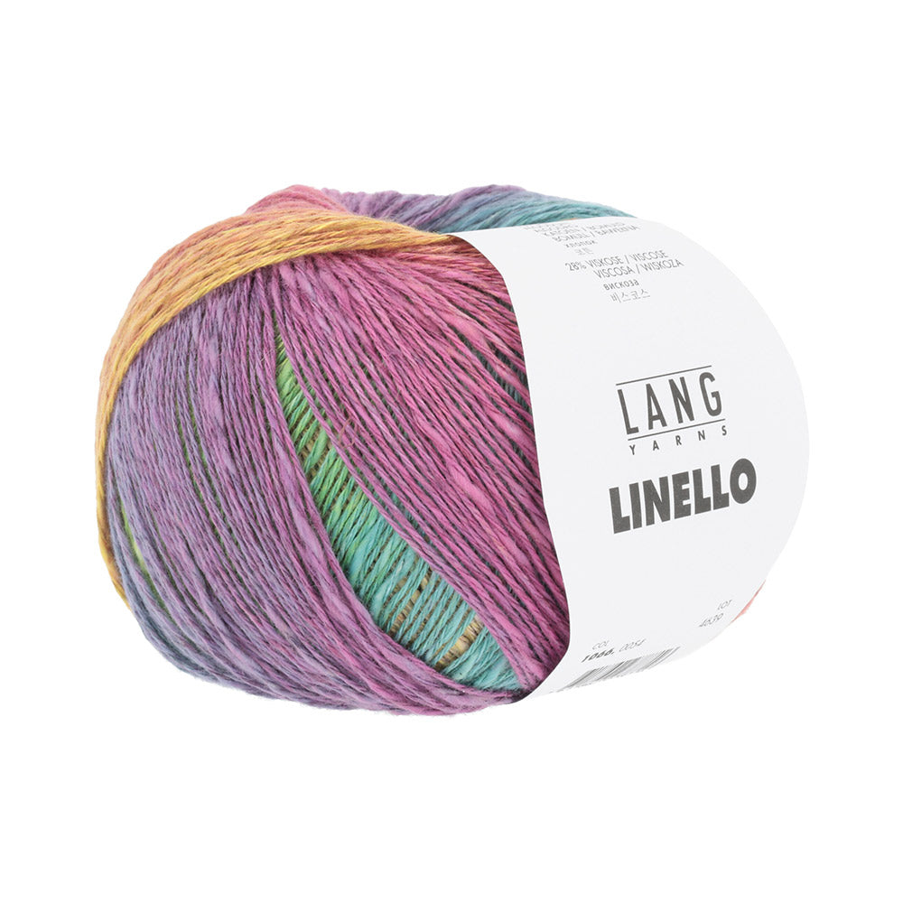 Langyarnslinello print — gemaakt met Lang Yarns Linello