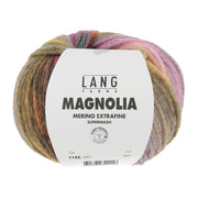 Lang Yarns Magnolia 001 Mosterdgeel/Grijs/Fuchsia