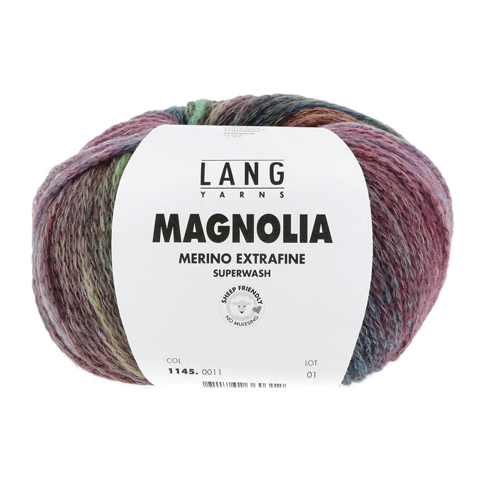 Lang Yarns Magnolia 0011 Violet/Oranje/Turquoise