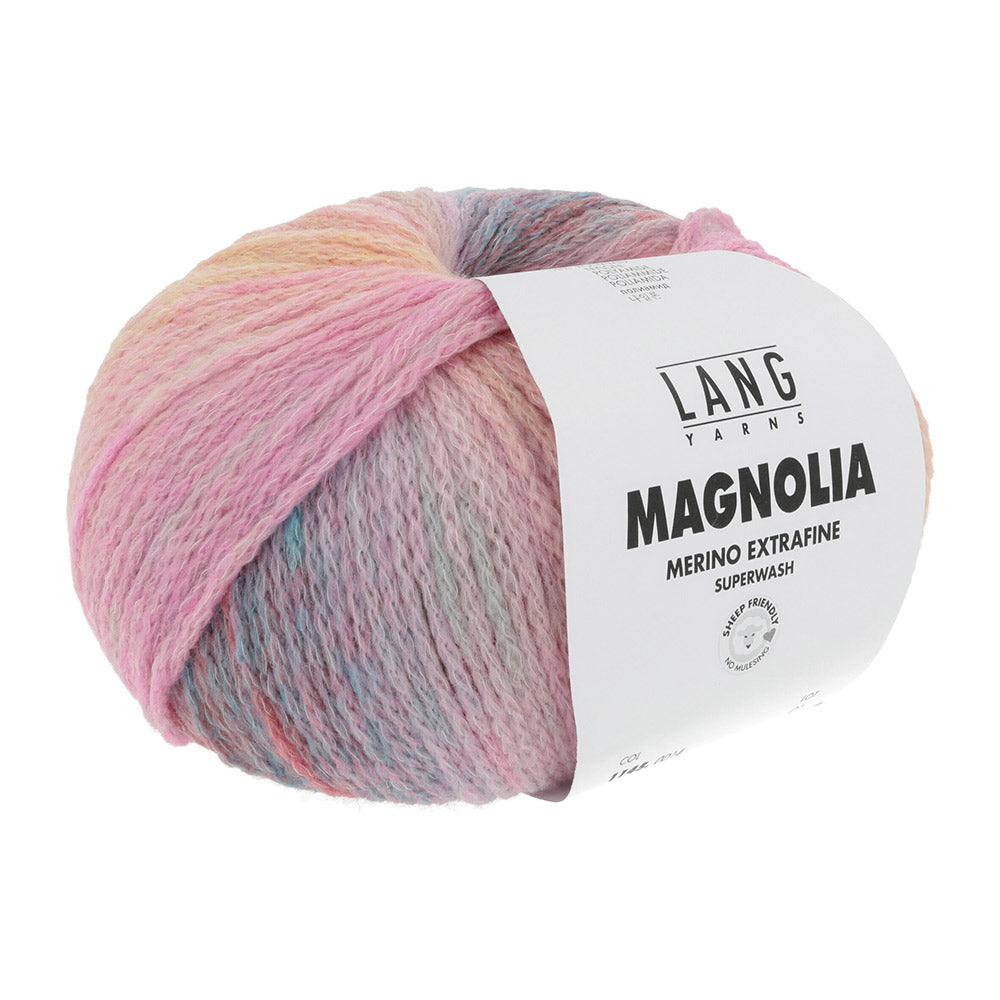 Langyarnsmagnolia print — gemaakt met Lang Yarns Magnolia