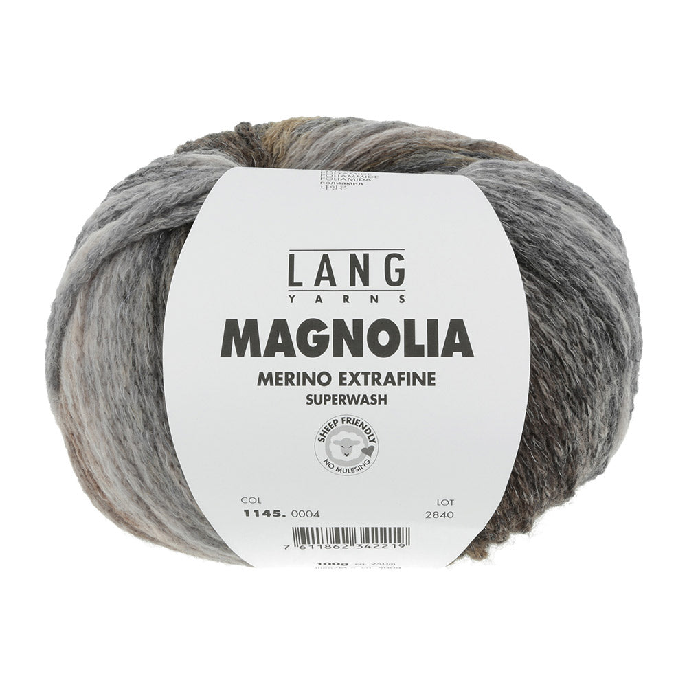 Lang Yarns Magnolia 004 Bruin/Beige/Grijs