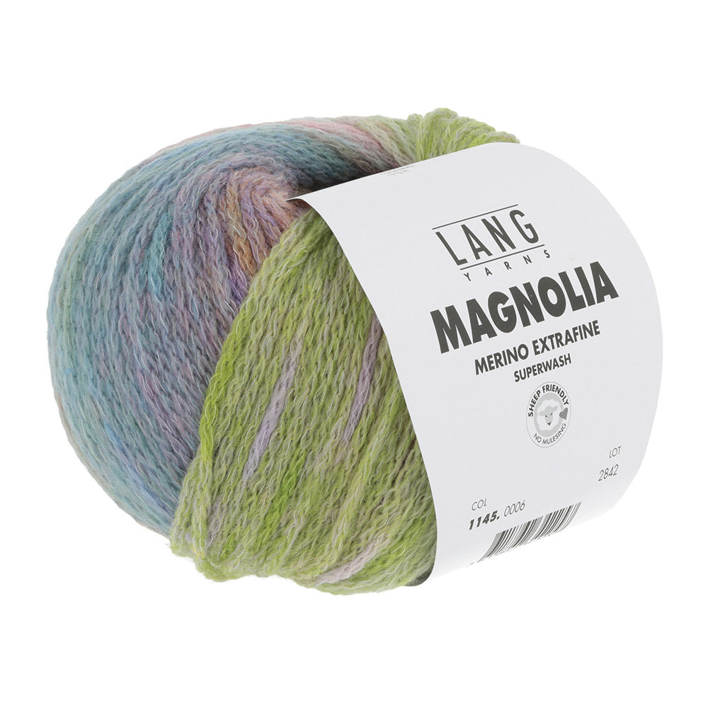 Langyarnsmagnolia print — gemaakt met Lang Yarns Magnolia