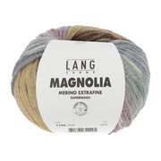 Lang Yarns Magnolia 008 Cognac/Jeans/Petrol