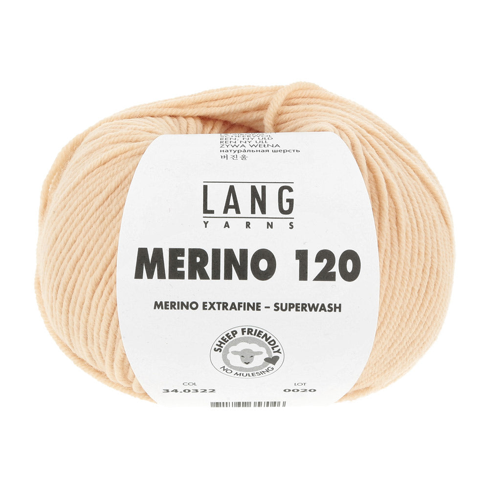 Lang Yarns Merino 120 0322 Zand
