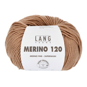 Lang Yarns Merino 120 0539 Kamel Licht