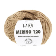 Lang Yarns Merino 120 0639 Kameel Melange