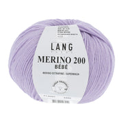 Lang Yarns Merino 200 Bebe 0307 Lila