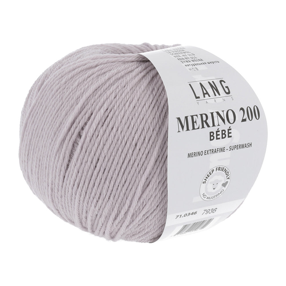 Langyarnsmerino bebe print — gemaakt met Lang Yarns Merino