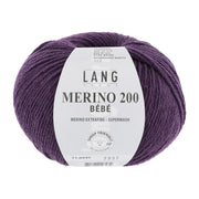 Lang Yarns Merino 200 Bebe 0347 Violet