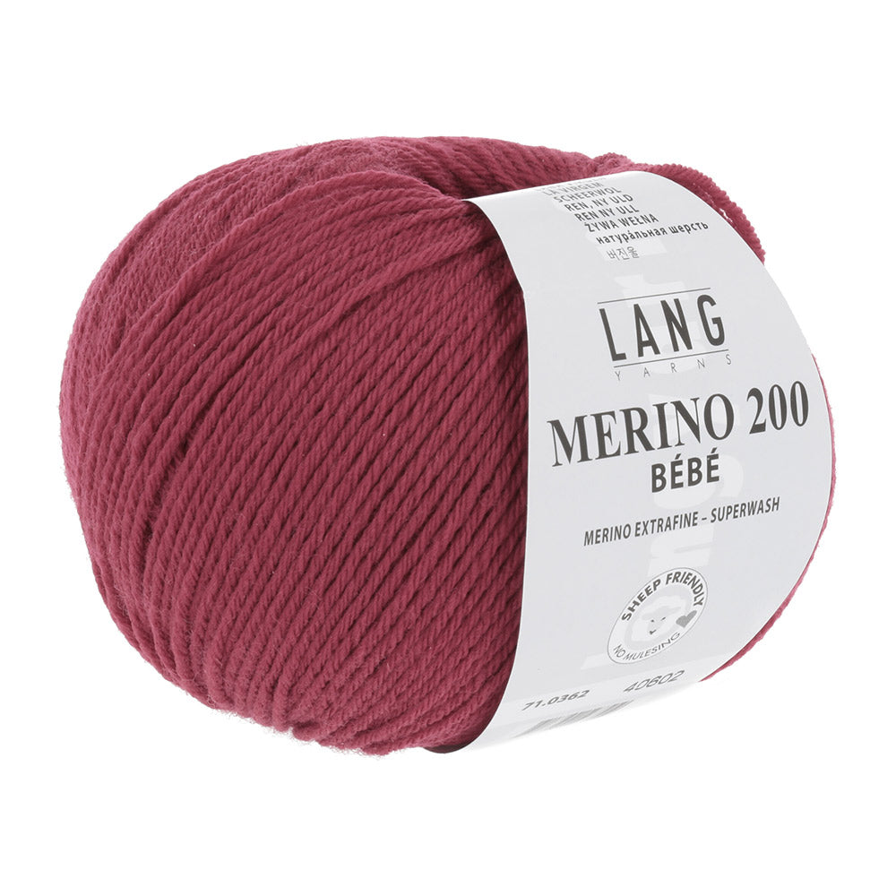 Langyarnsmerino bebe print — gemaakt met Lang Yarns Merino