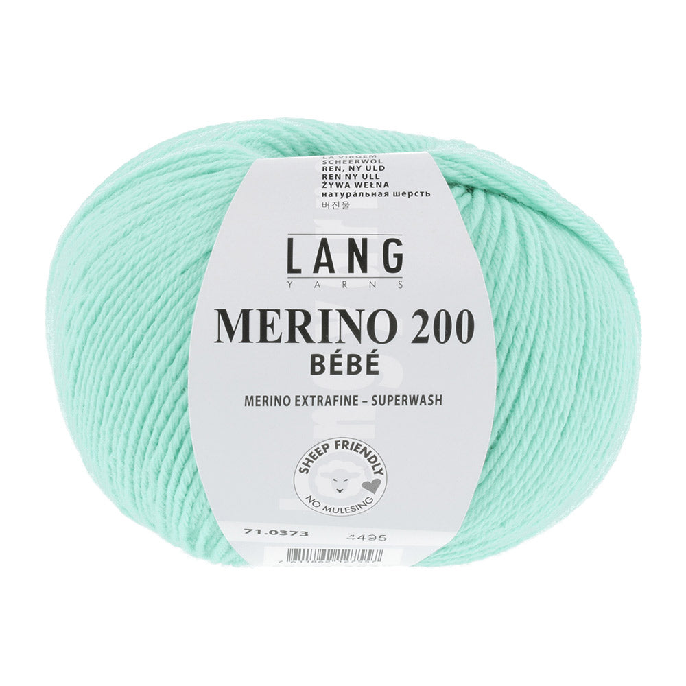 Lang Yarns Merino 200 Bebe 0373 Smaragd