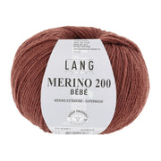 Lang Yarns Merino 200 Bebe 0387 Baksteen
