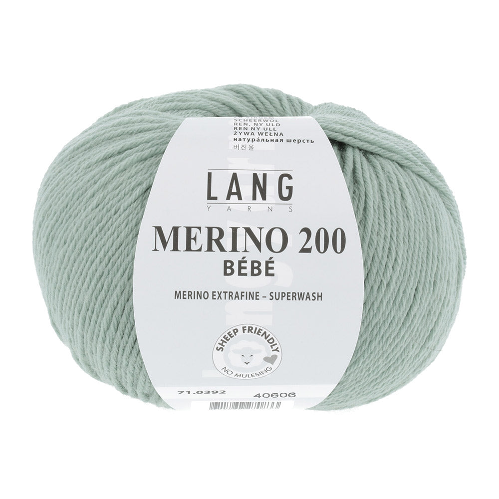 Lang Yarns Merino 200 Bebe 0392 Salie