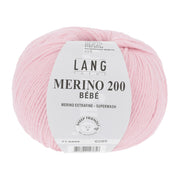 Lang Yarns Merino 200 Bebe 0409 Donkerroze