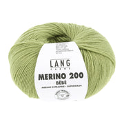 Lang Yarns Merino 200 Bebe 0417 Licht Groen