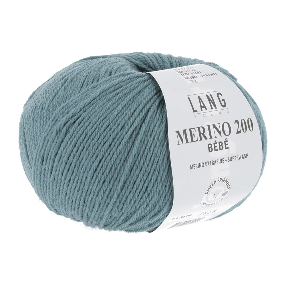 Langyarnsmerino bebe print — gemaakt met Lang Yarns Merino