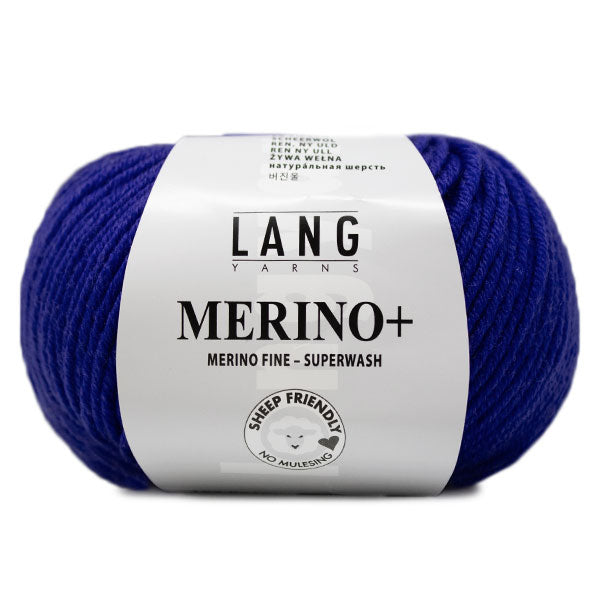 Lang Yarns Merino+ 0010 Royal