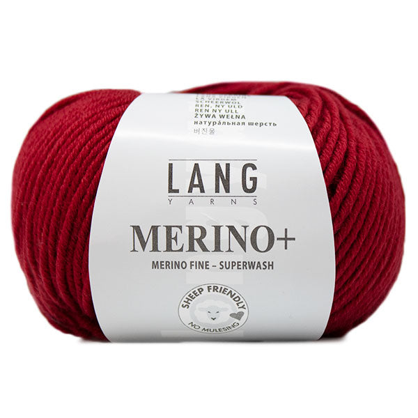 Lang Yarns Merino+ 0087 Chianti
