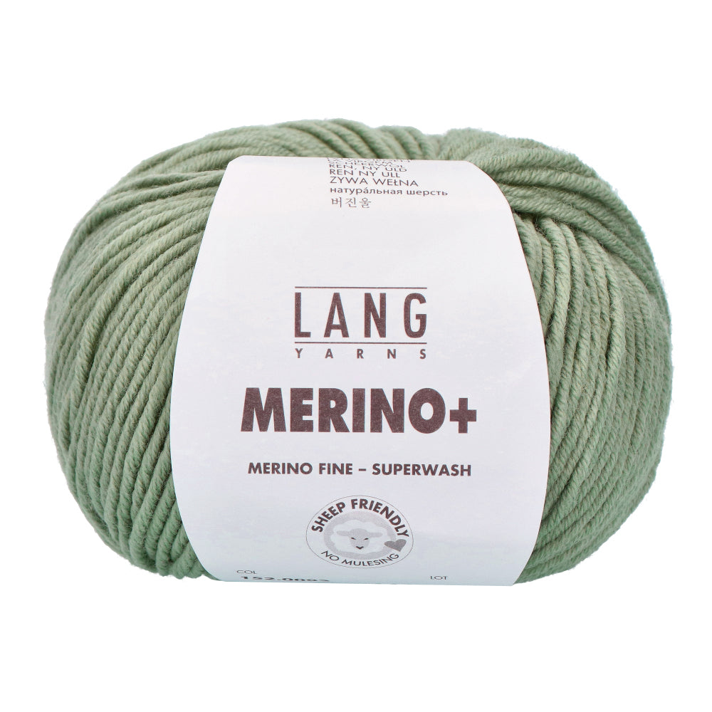 Lang Yarns Merino+ 0092 Licht Zout
