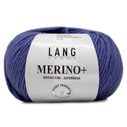 Lang Yarns Merino+ 0106 Blauw Medium